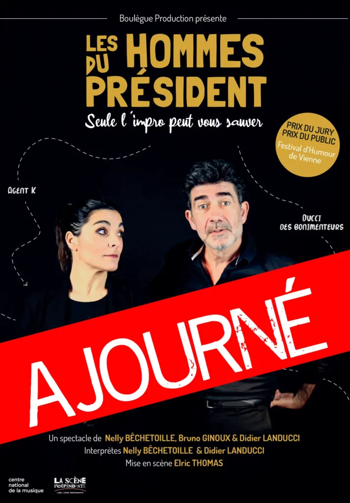 Les Hommes Du Président-AfficheAjourne